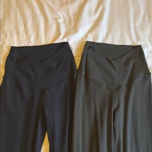 Aerie offline Women's Black and Gray Pants